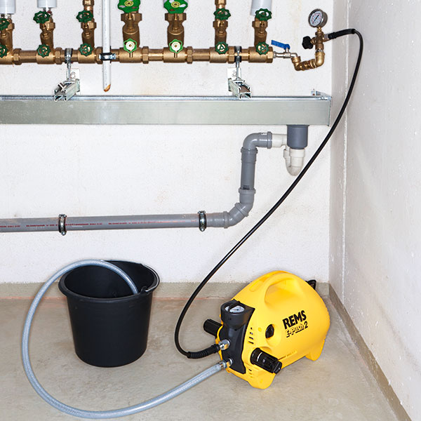 Rems e-push 2 - elektrisk trykprøvepumpe