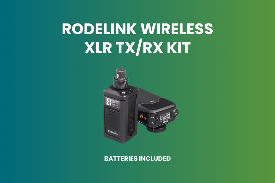 Rodelink newsshooter wireless xlr audio tx/rx kit