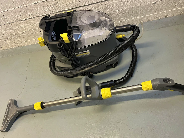 kärcher puzzi 8/1c ammattitason tekstiilipesuri.