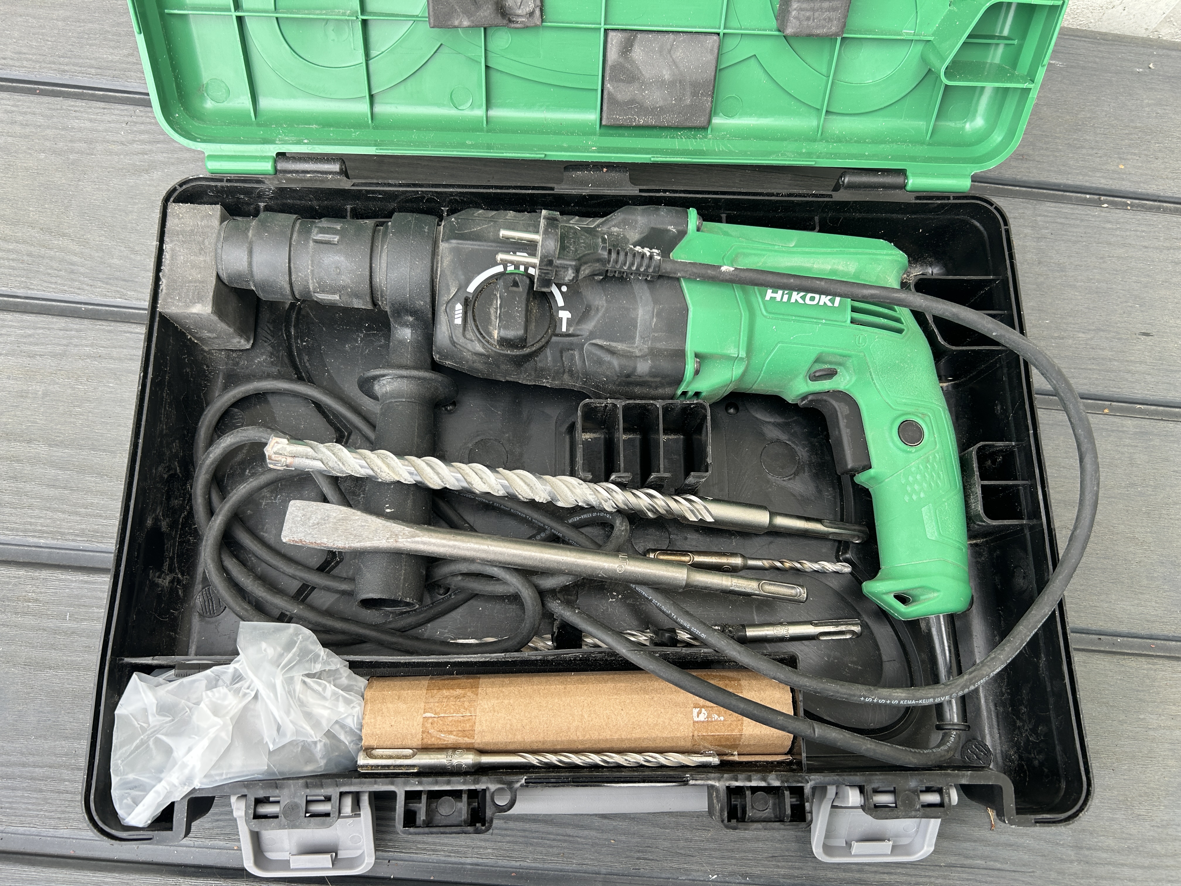 Hikoki borhammer liten/middels