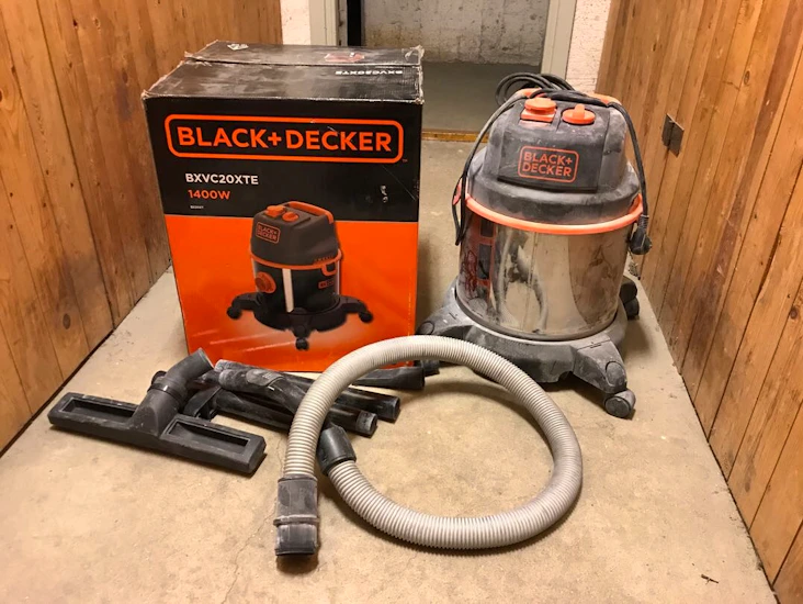 Grovdammsugare black+decker