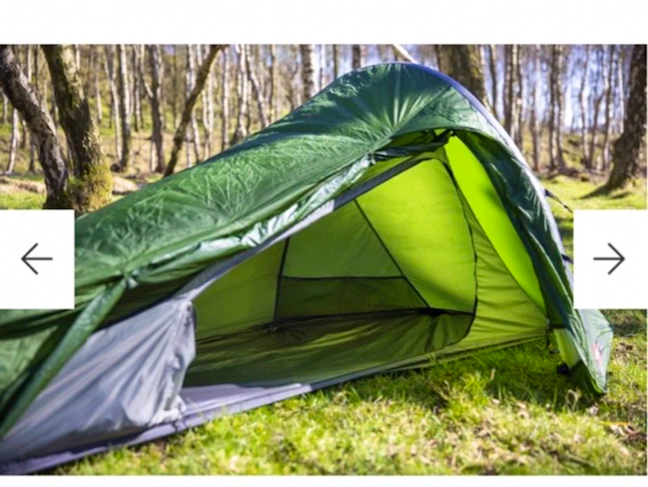 Alpkit aeronaut. veldig pakkbart.