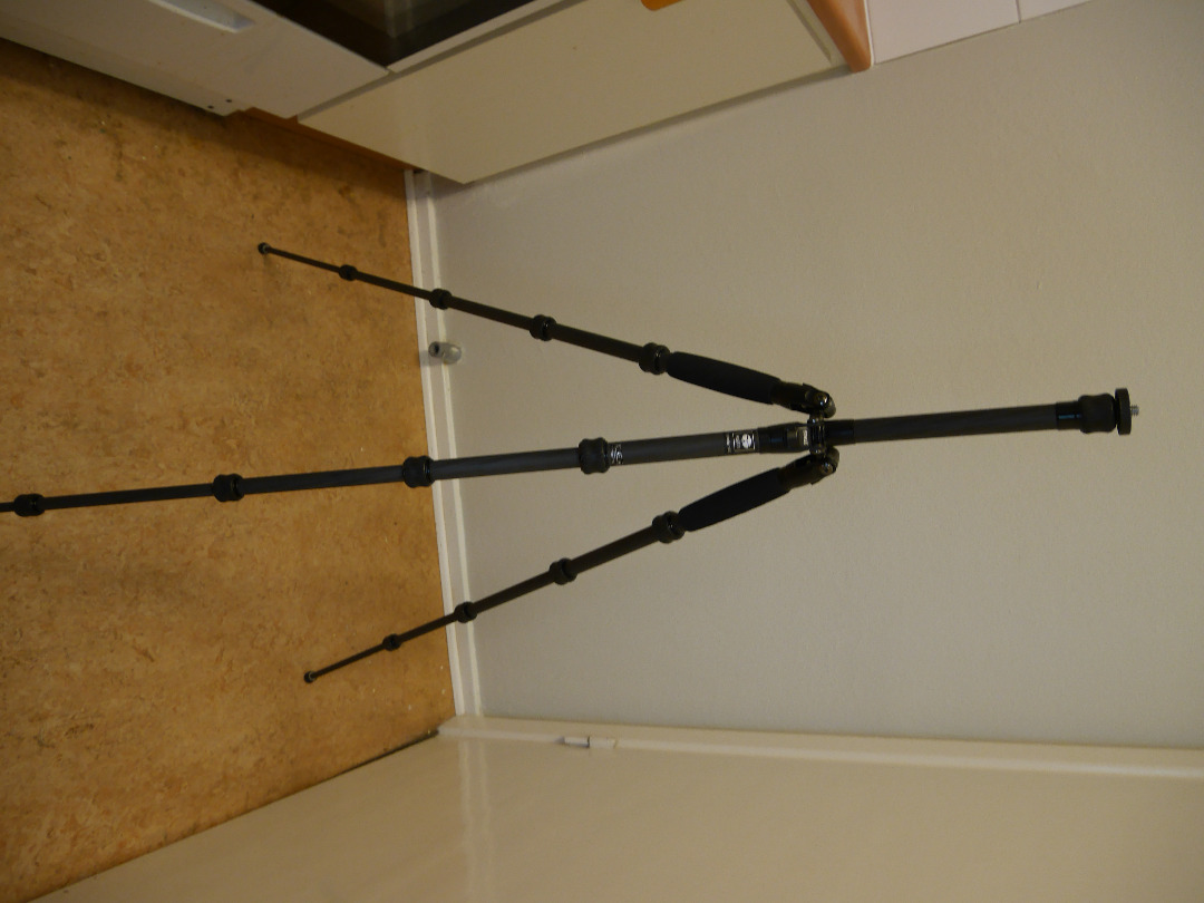Stativ sirui traveler 5cx kolfiber videohuvud