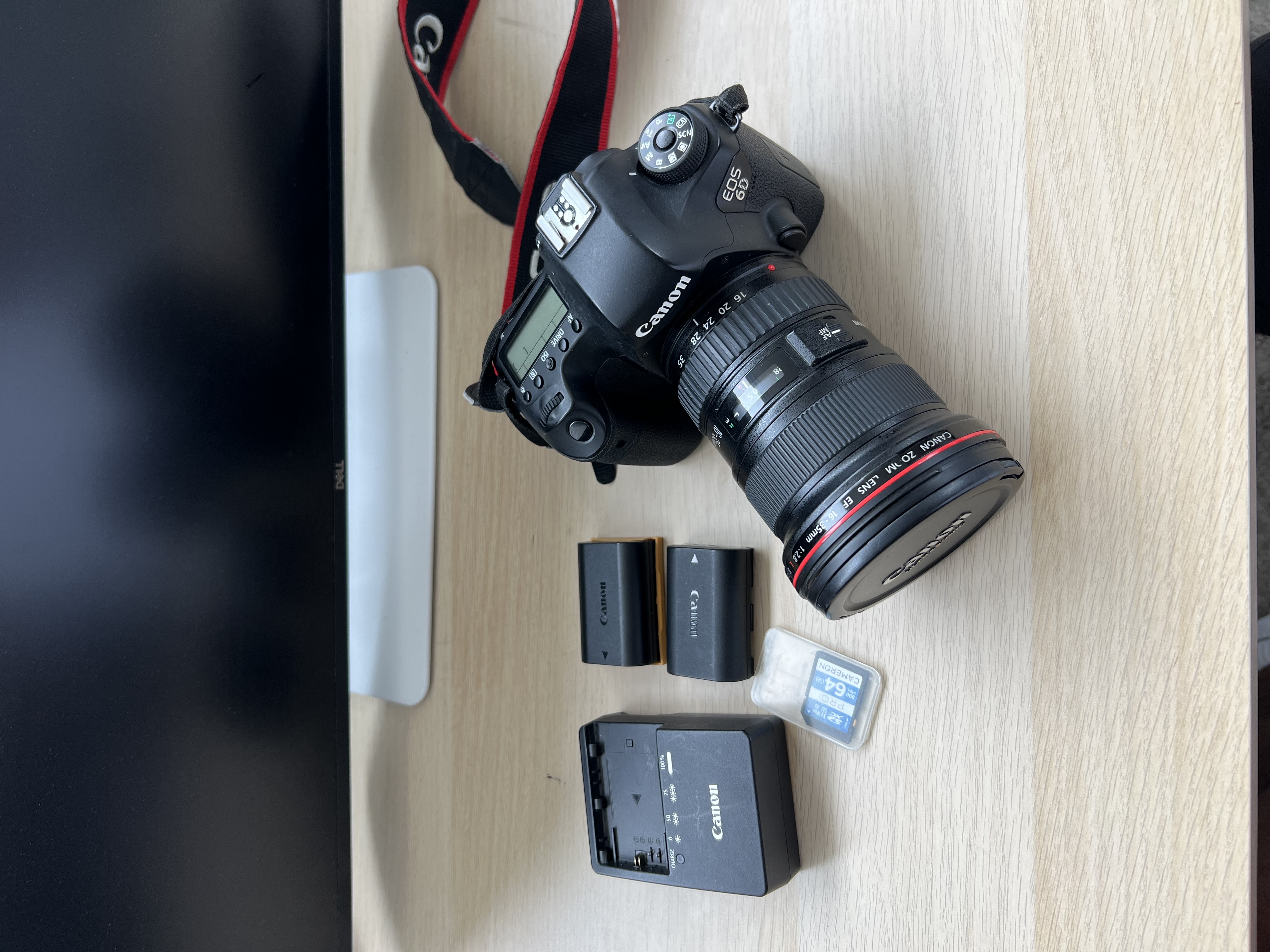 Canon 6d + canon 16-35mm f2.8 lens