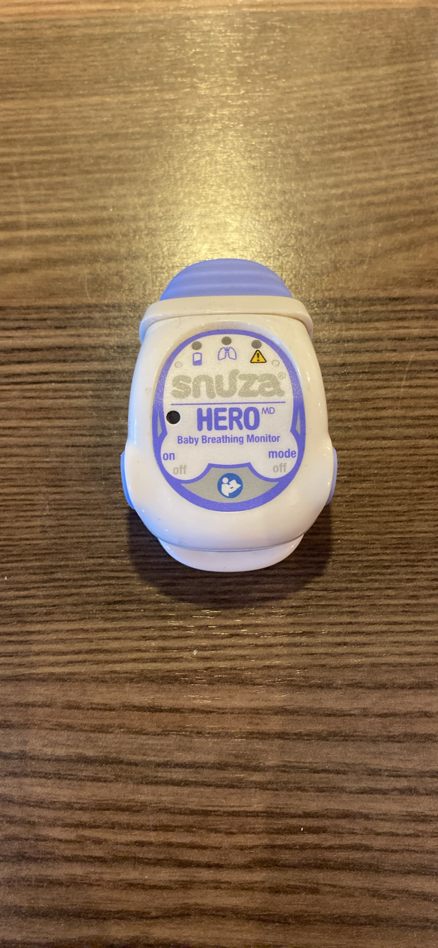 Mobilt andningslarm bebis. snuza hero. 