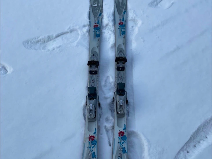 153cm alpin skidor