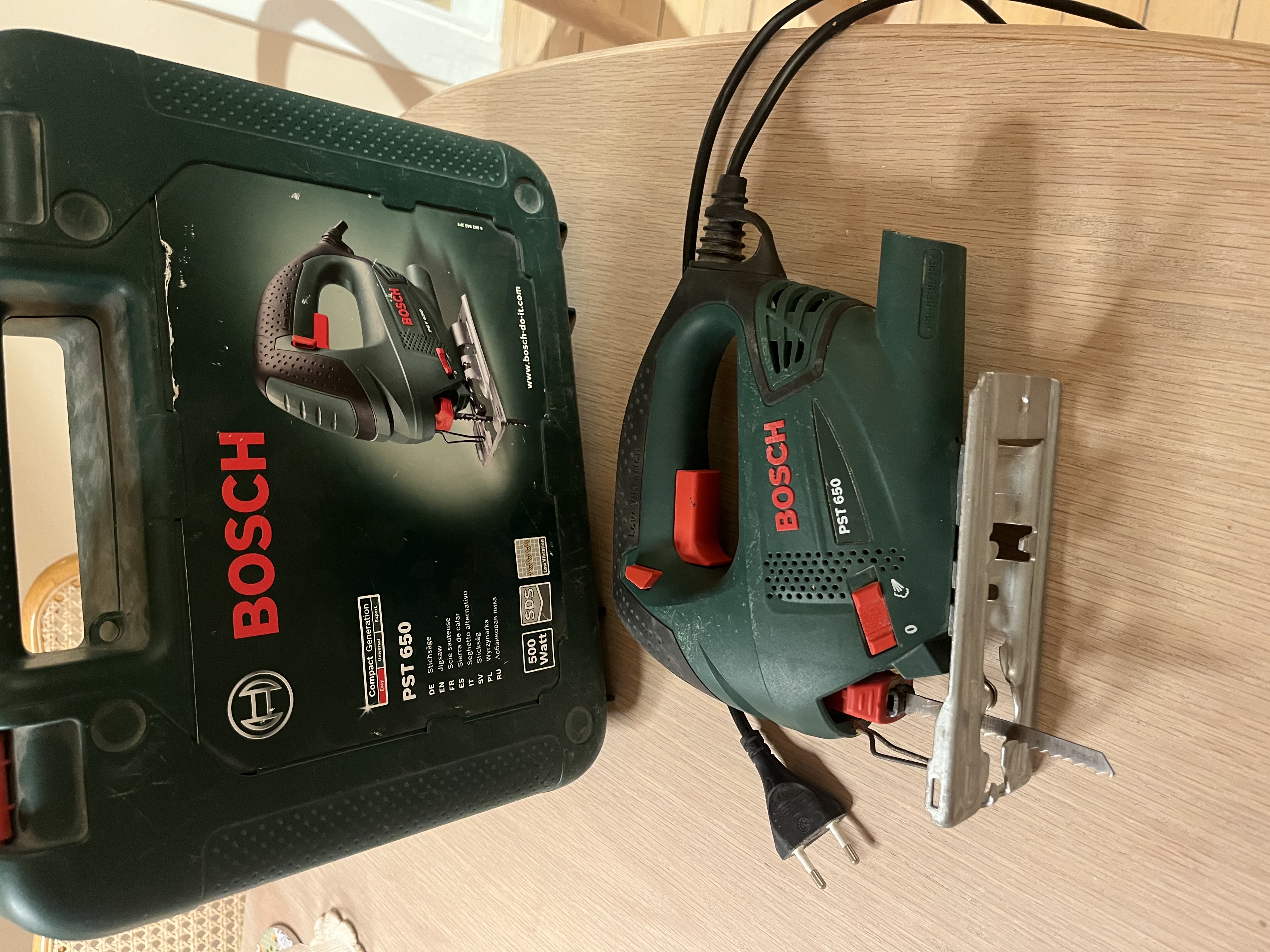 Bosch pst650 inkludert blad-sett