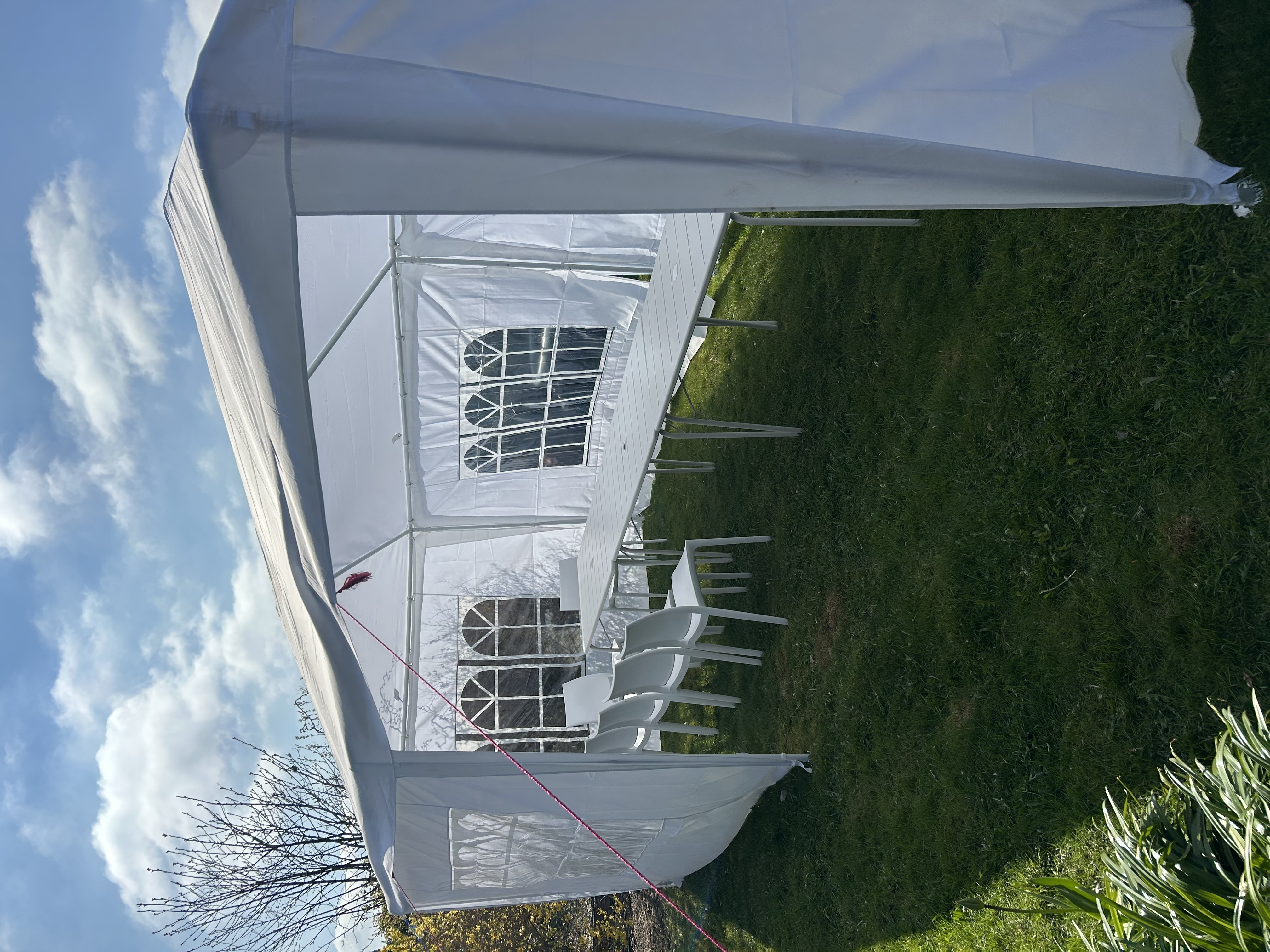 Partytelt 6x3 meter