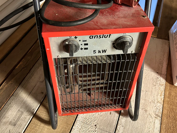 Värmefläkt 5kw