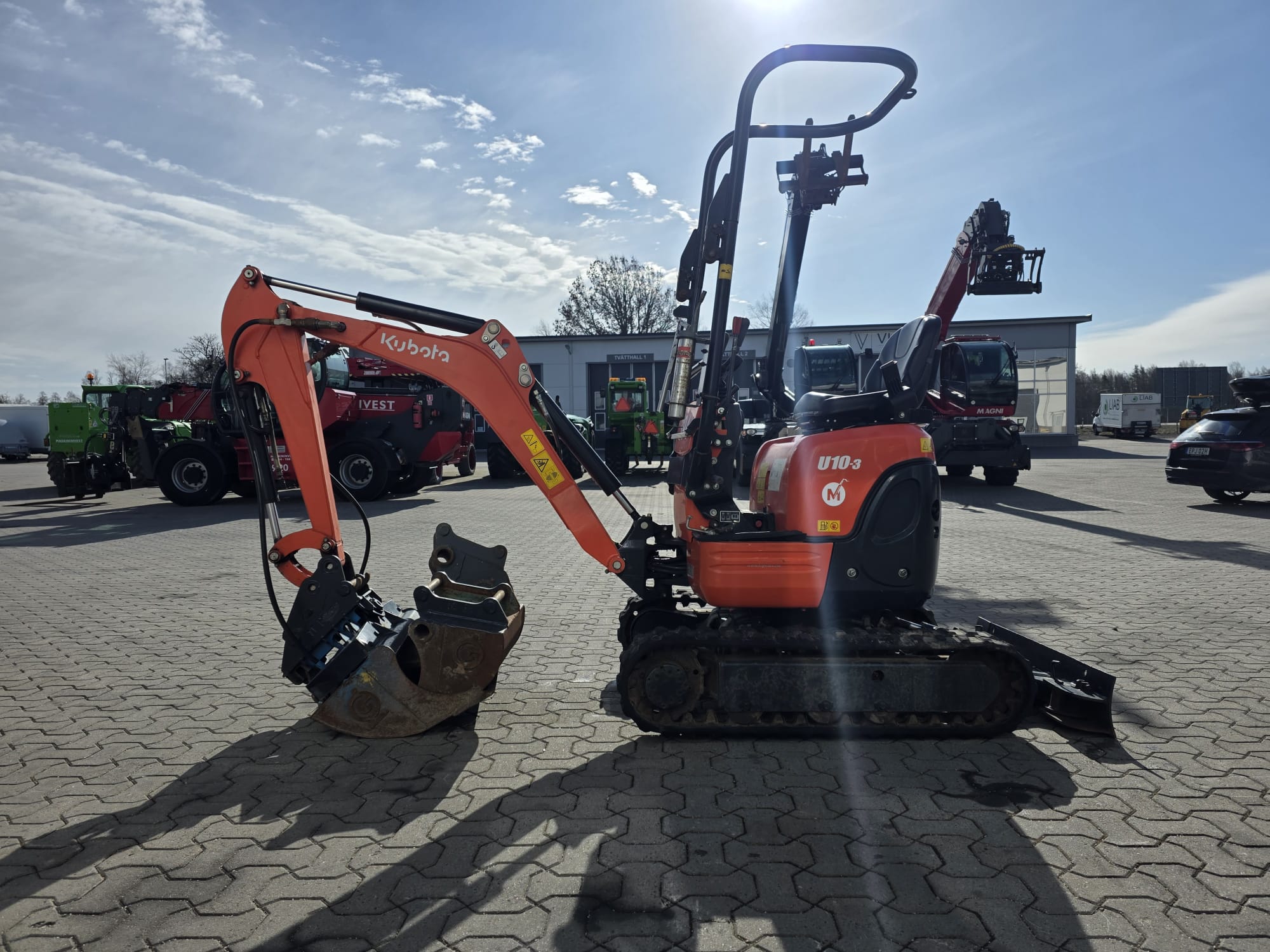 Minigrävare 1,1 ton 