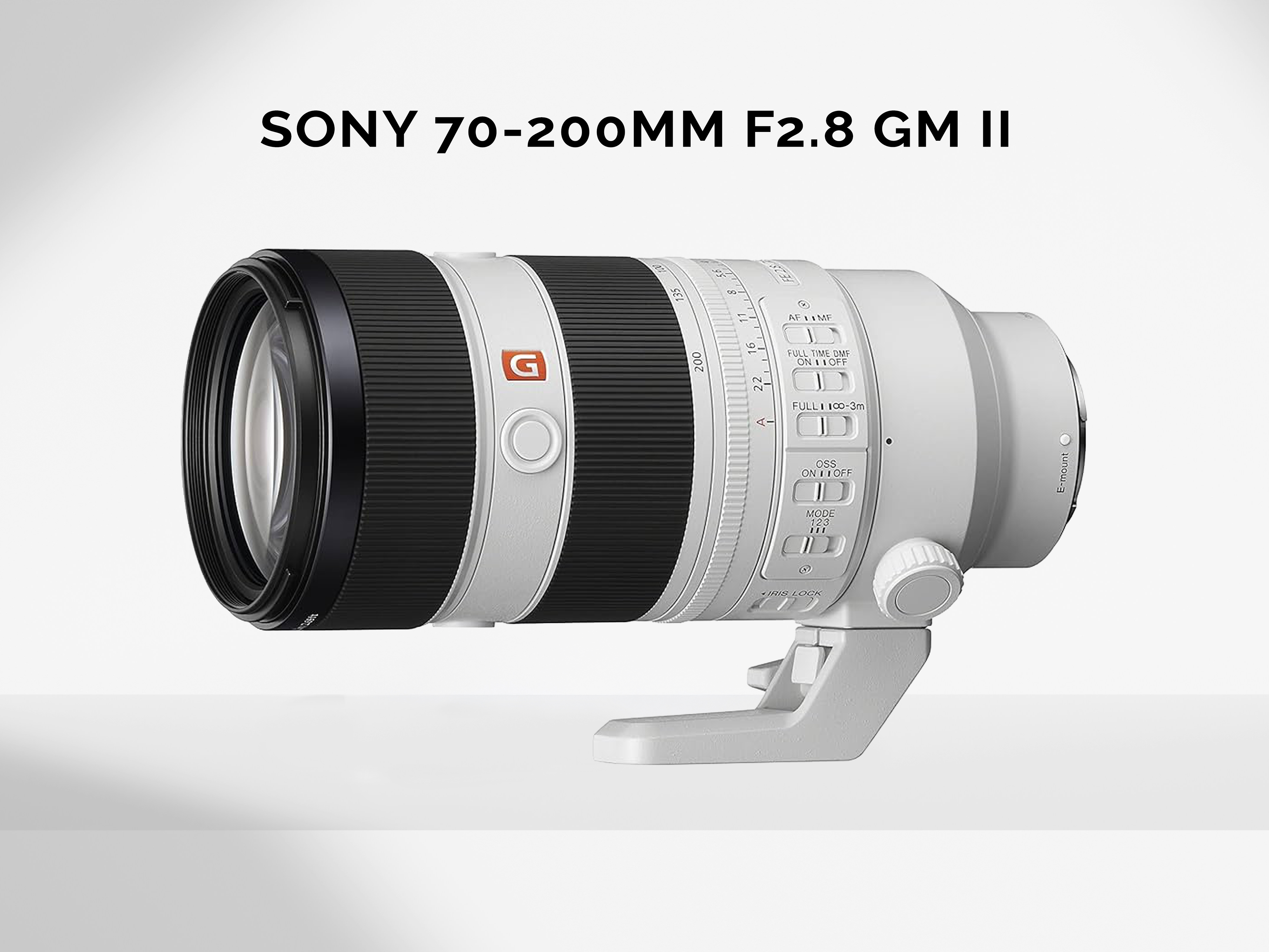 Sony 70-200mm gm ii f2.8 e-mount g master lens
