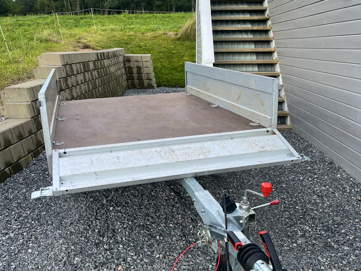 Gaupen tilhenger med brems