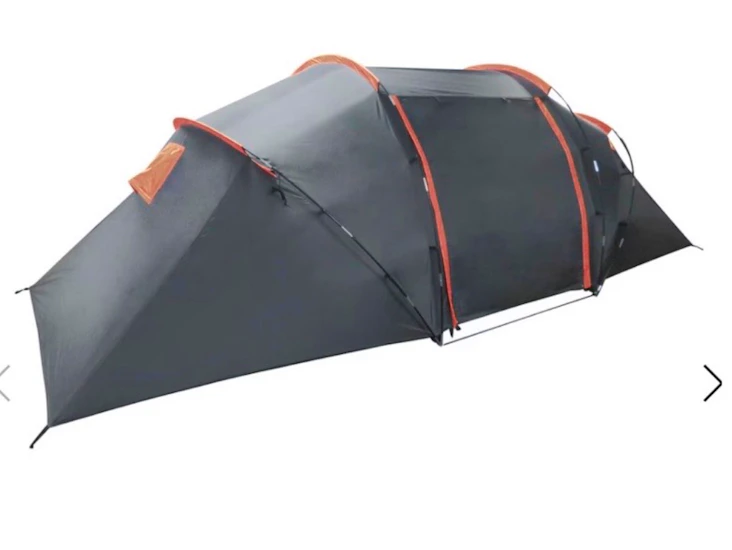 Telt 6 personer, 2 sovekabiner