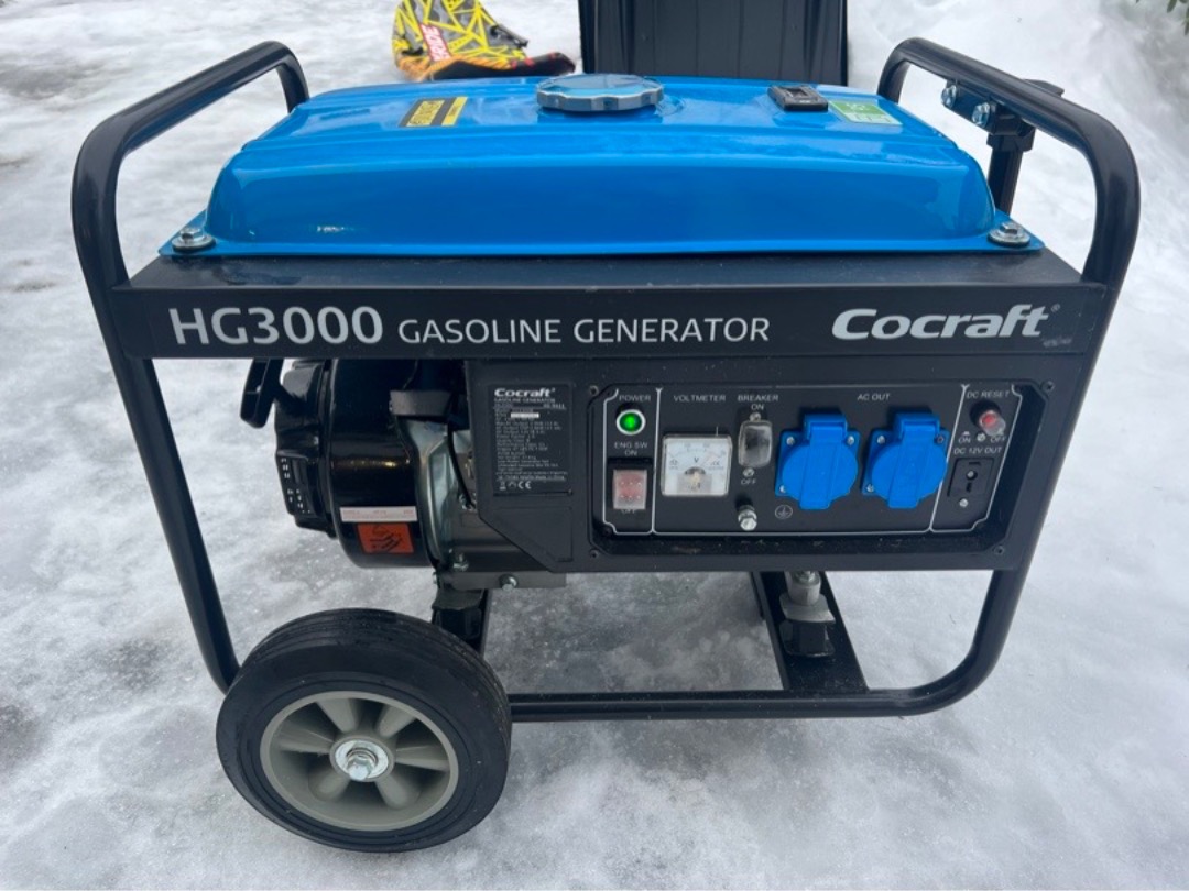 Strømaggregat 3000w