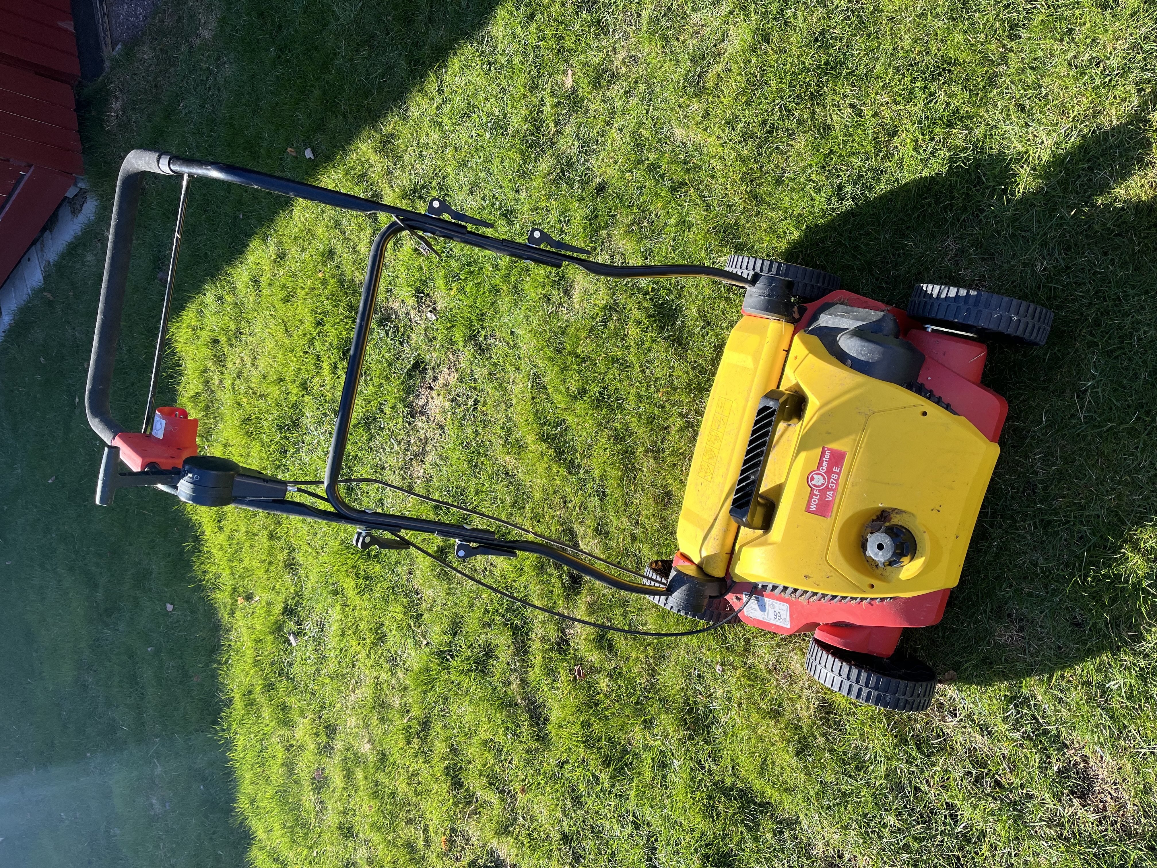 Vertikalskärare wolf garten