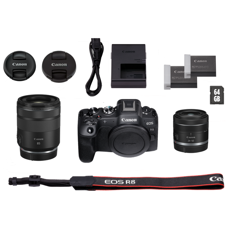 Canon r8  + valfritt objektiv