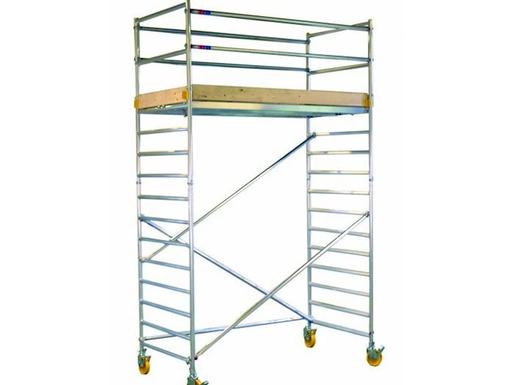 Stabil rullställning 5 m+ arbetshöjd