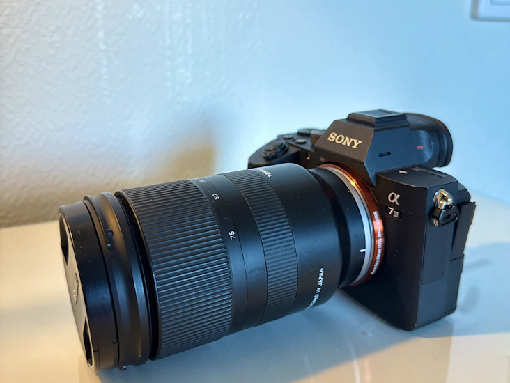 A7iii & 28-75mm med 128gb minneskort