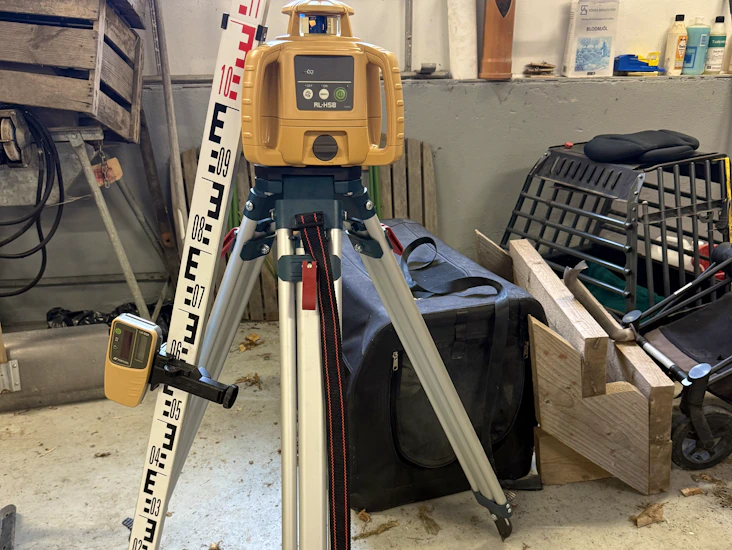 Topcon rl-h5b rotationslaser