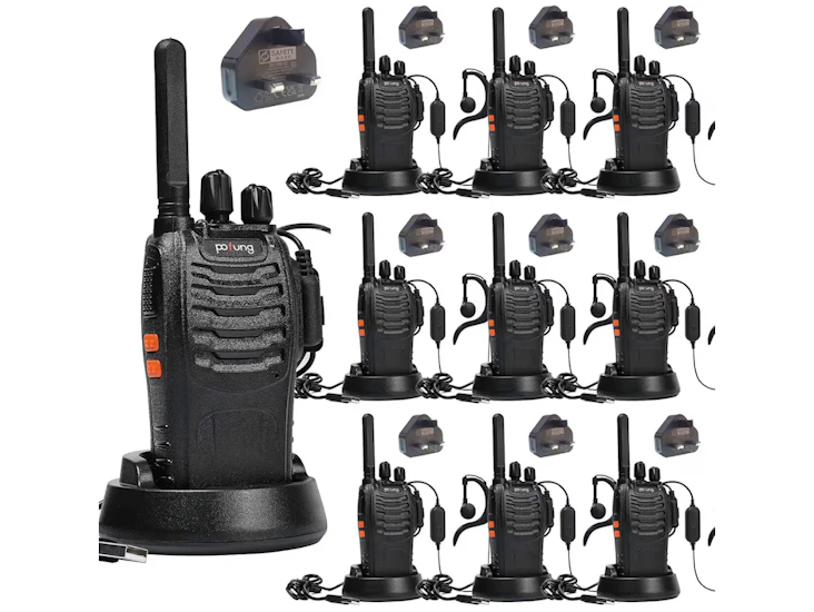 10 pack walkie talkie