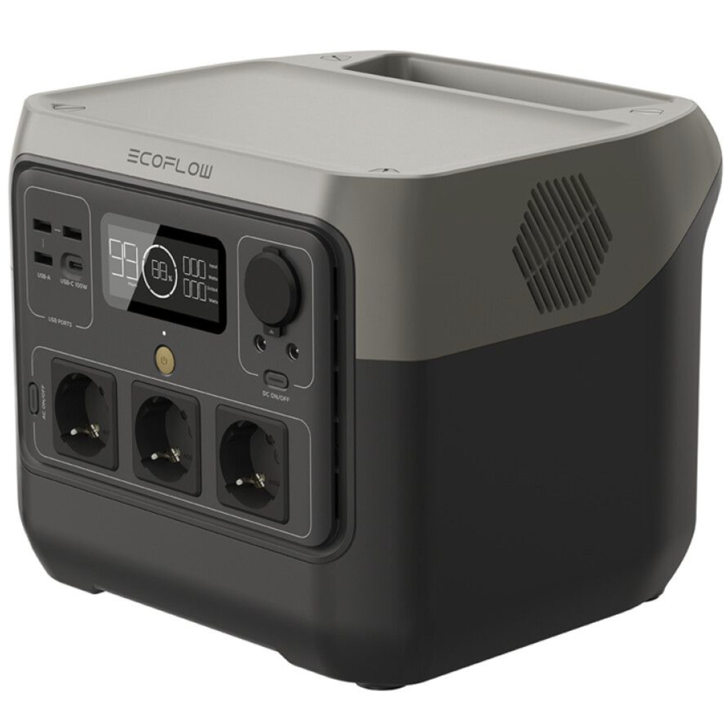 Ecoflow river 2 pro 800w  - bærbar strømstasjon