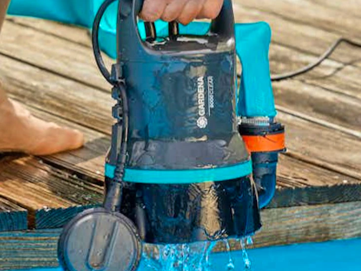 Dränkbar renvattenpump