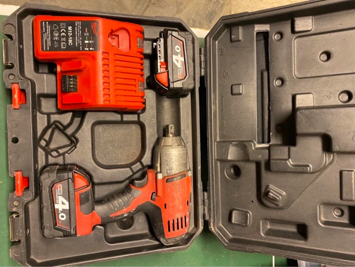 Mutterdragare batteridriven