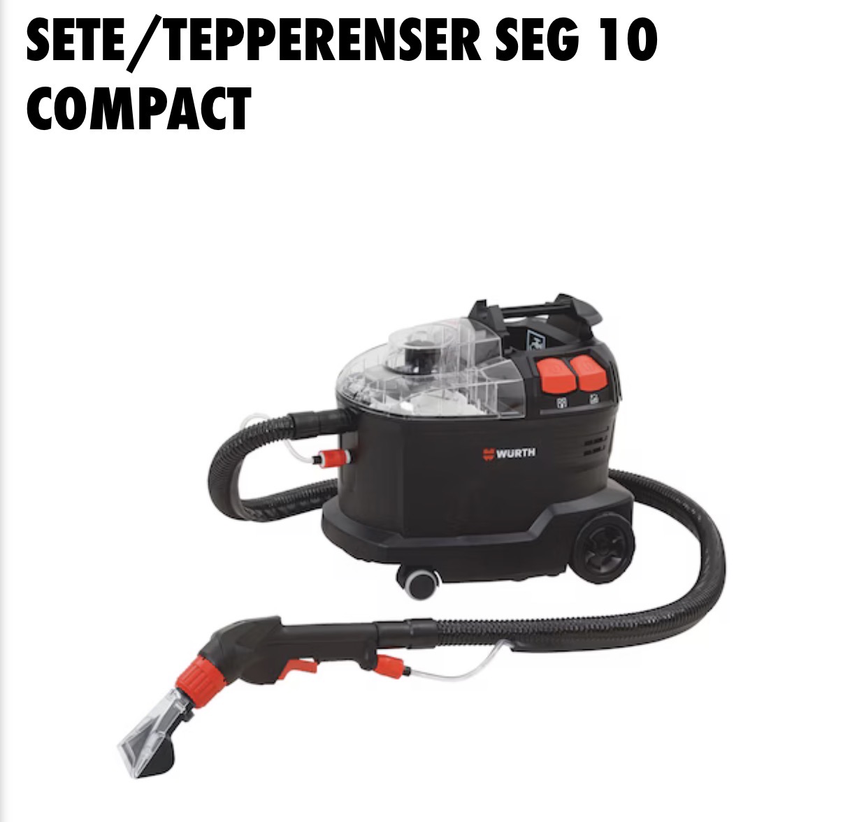 Sete/tepperenser seg 10 compact