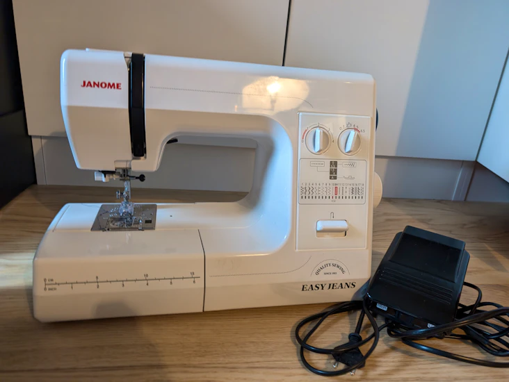 Symaskin, janome easy jeans