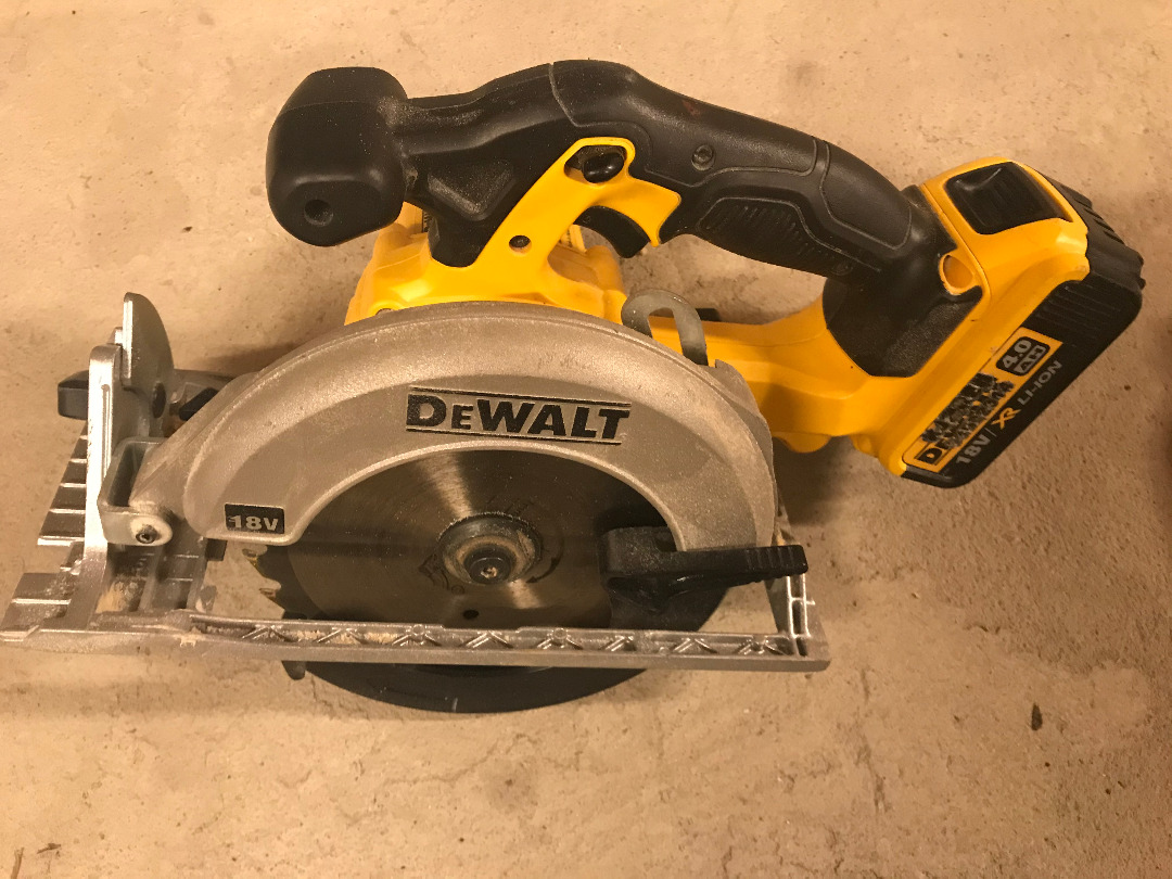 Sirkelsag, dewalt dcs 391 18v xr