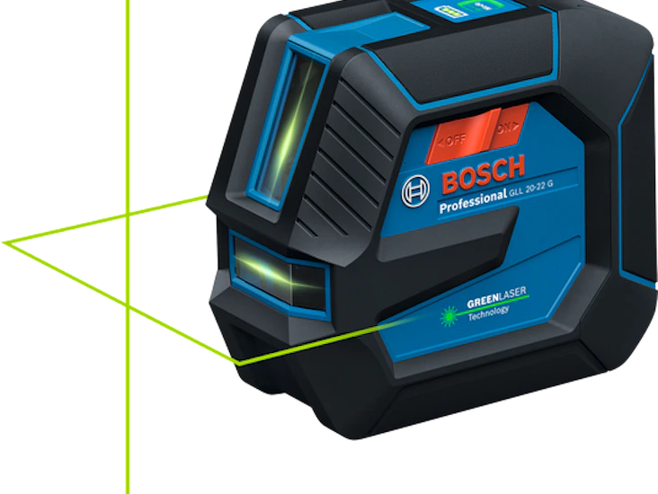 Bosch gll 20-22 g – grön krysslaser