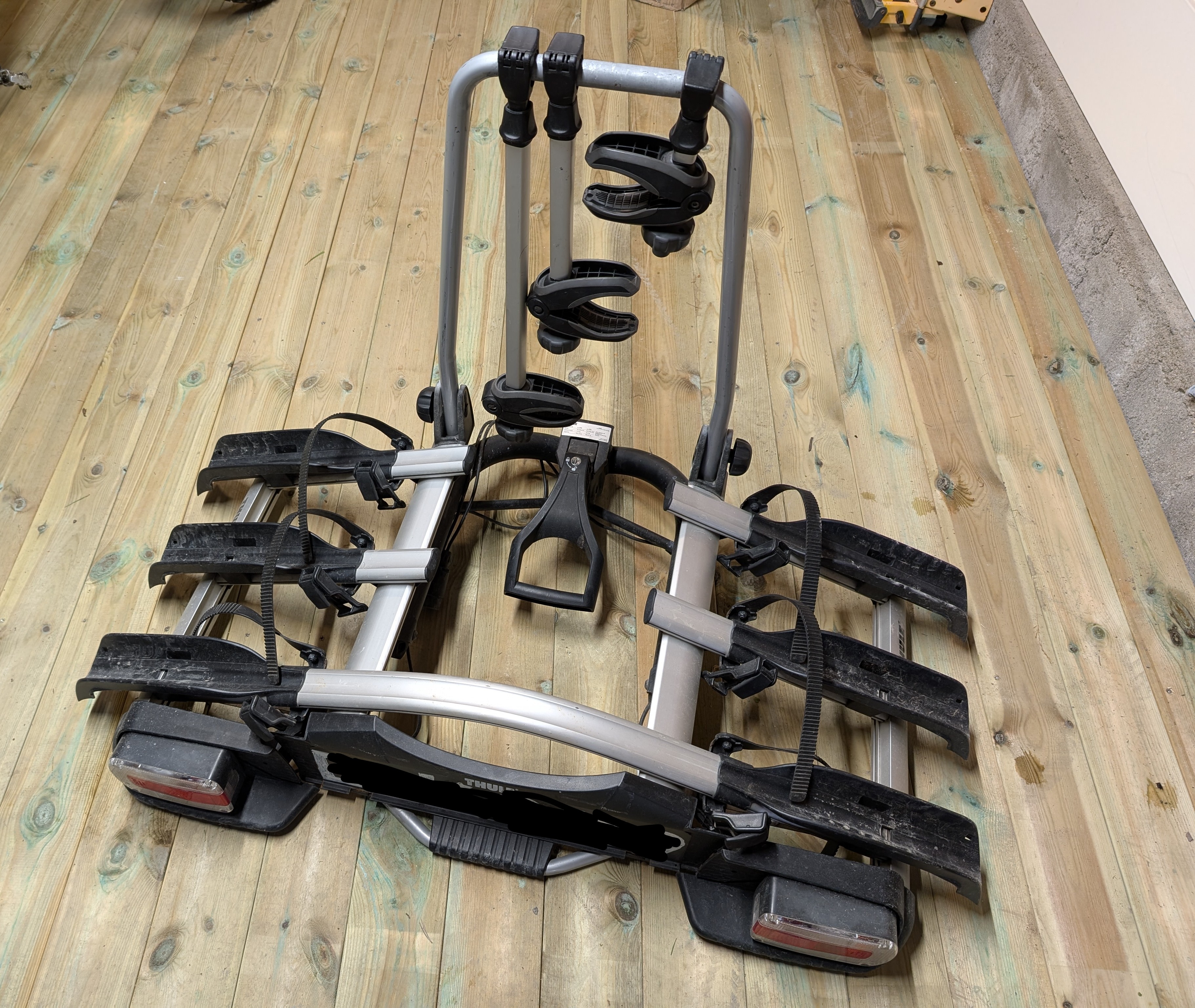 Thule euroway g2 sykkelstativ - 3 sykler