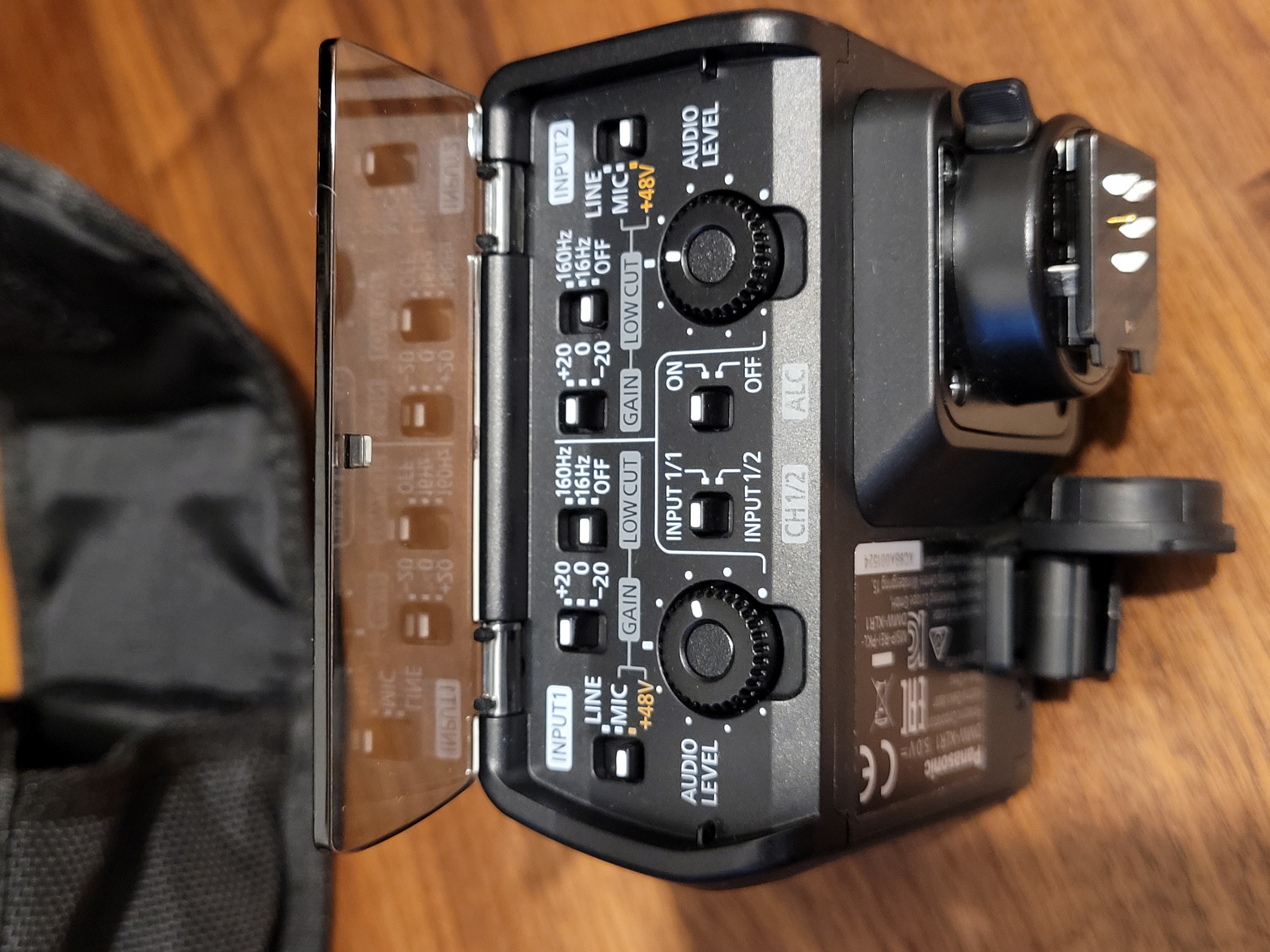 Panasonic dmw-xlr1 xlr microphone adaptor for gh5/gh5s/gh5m2