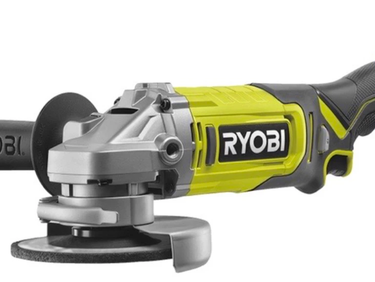 Vinkelslip eller kap för sten eller metal