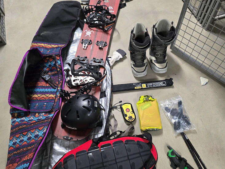 Jones 161 komplett splitboard