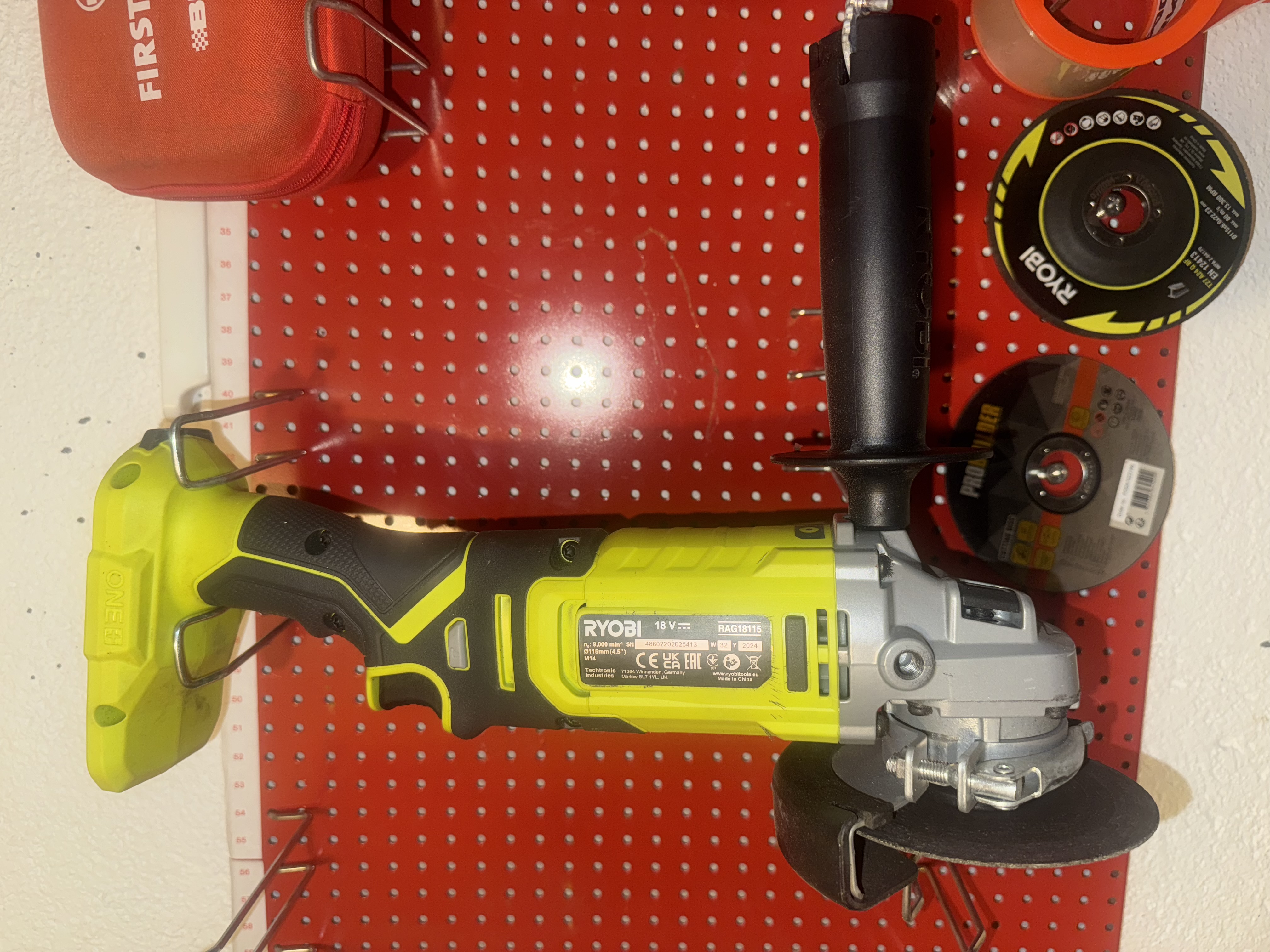 Ryobi vinkelsliper