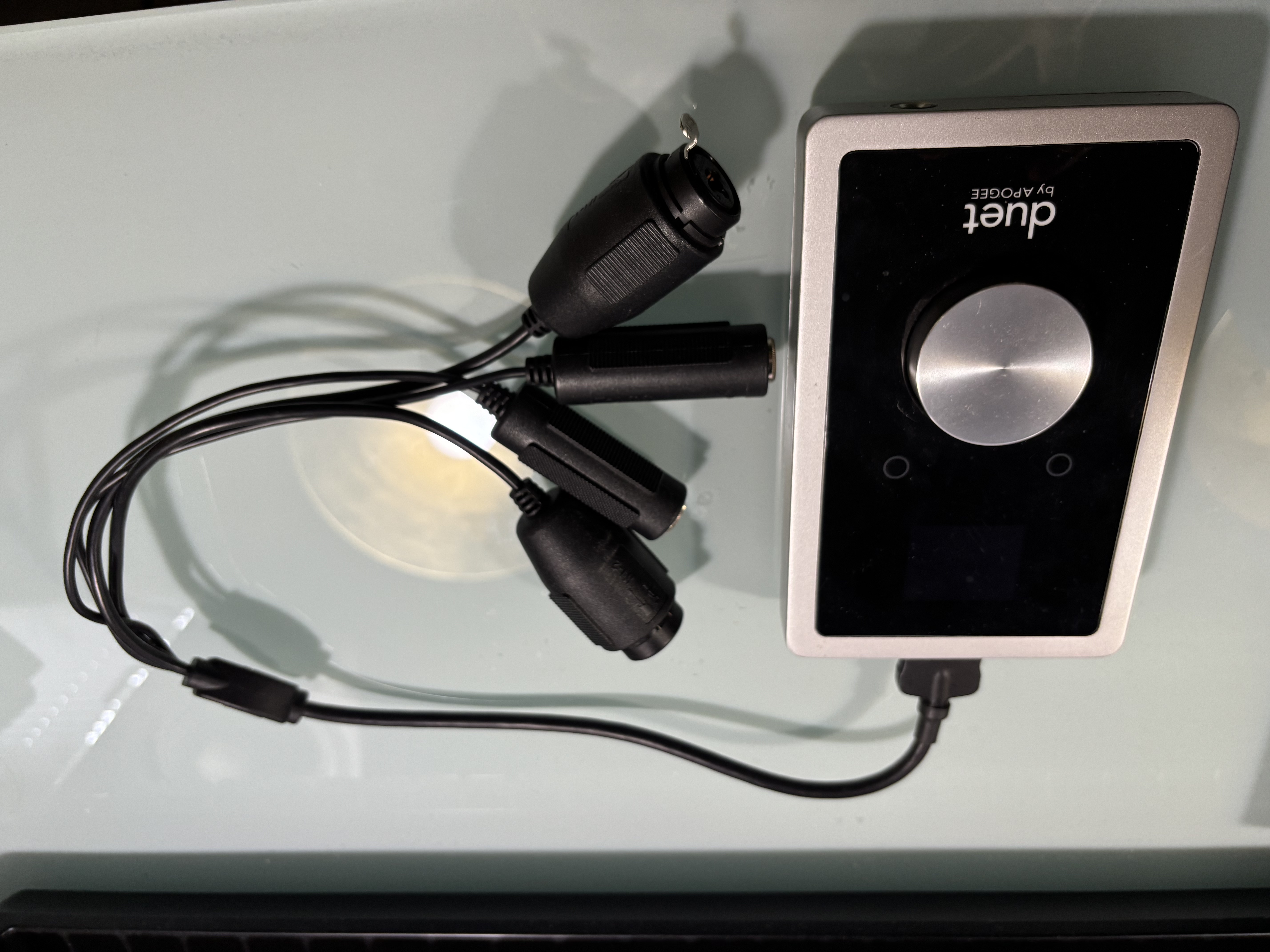 Apogee duet 2 lydkort – 2 inn / 4 ut, usb, med breakout-kabel (mac)