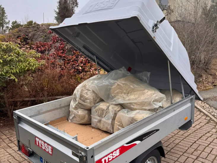 Tysse 6051 med lokk leies ut