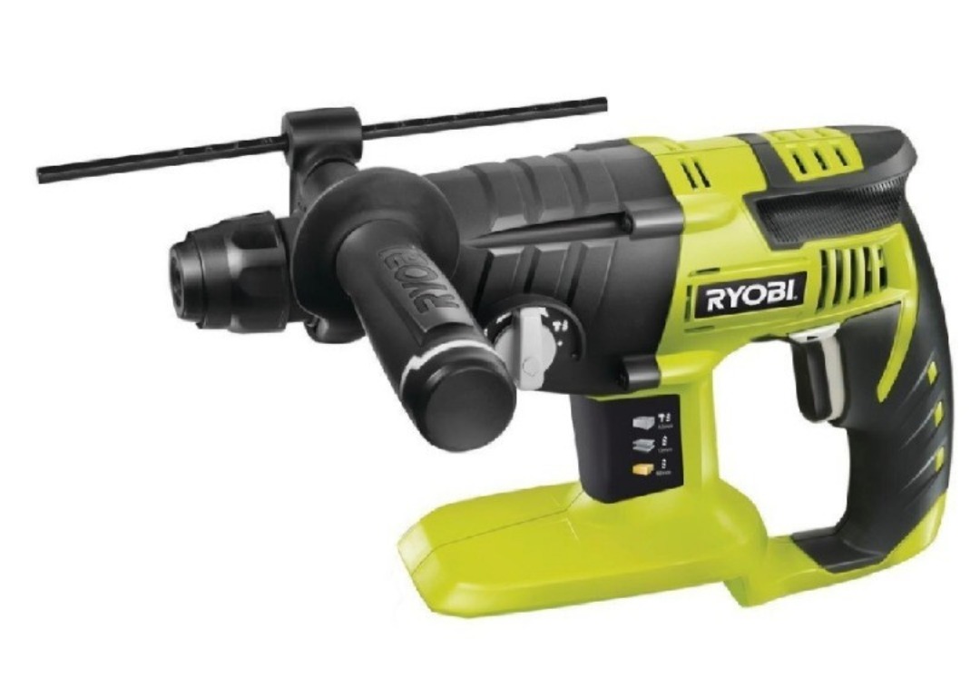 Ryobi slagborrmarkin inkl. borrar