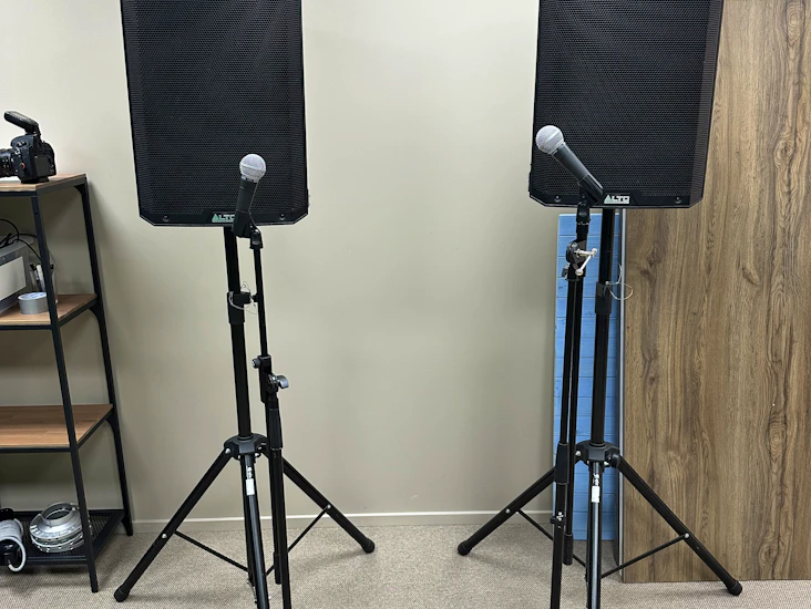 Kraftig pa-anlegg til fest eller karaoke