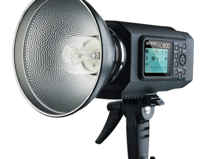 Batteridriven studio blixt