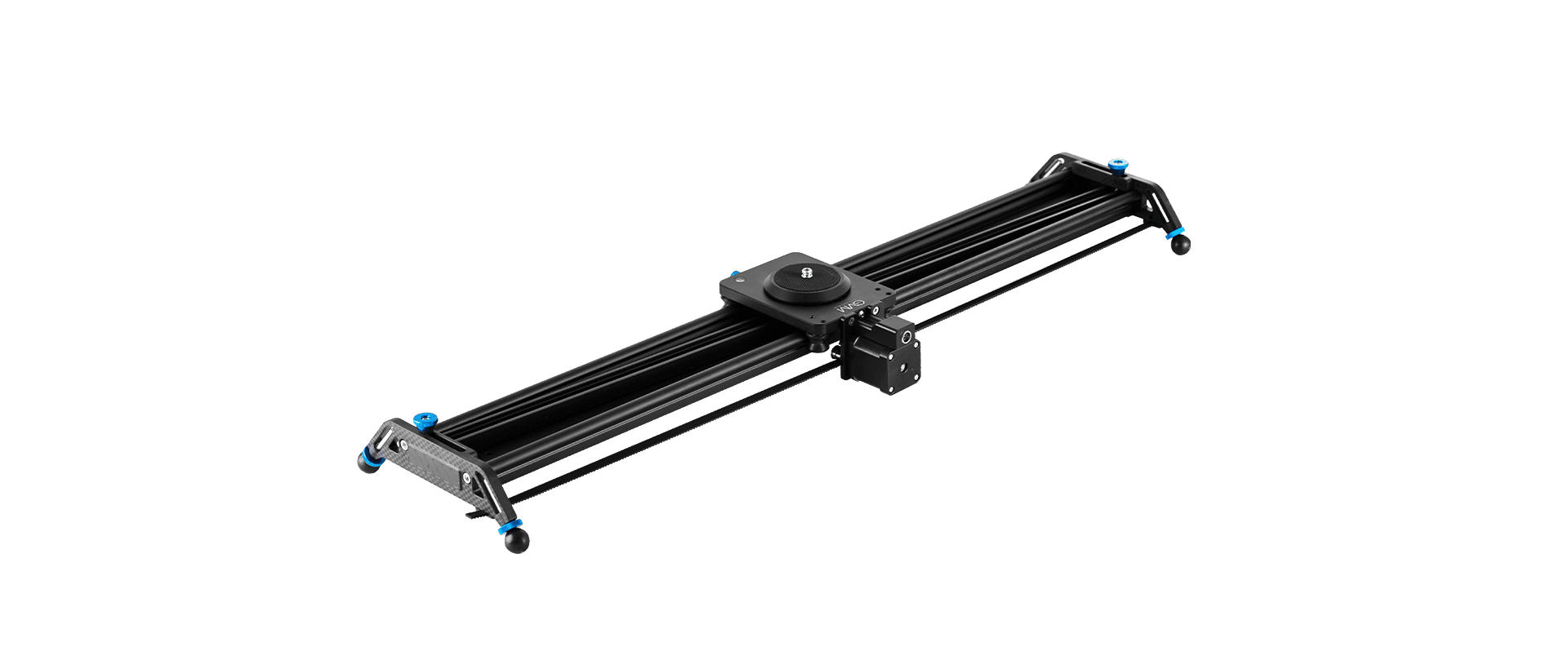 Gvm motorised slider with automatic pan movement