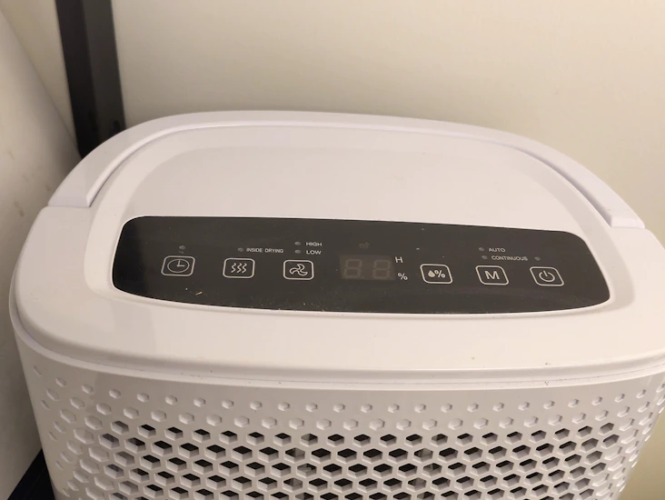 Luftavfukter med 10l kapasitet