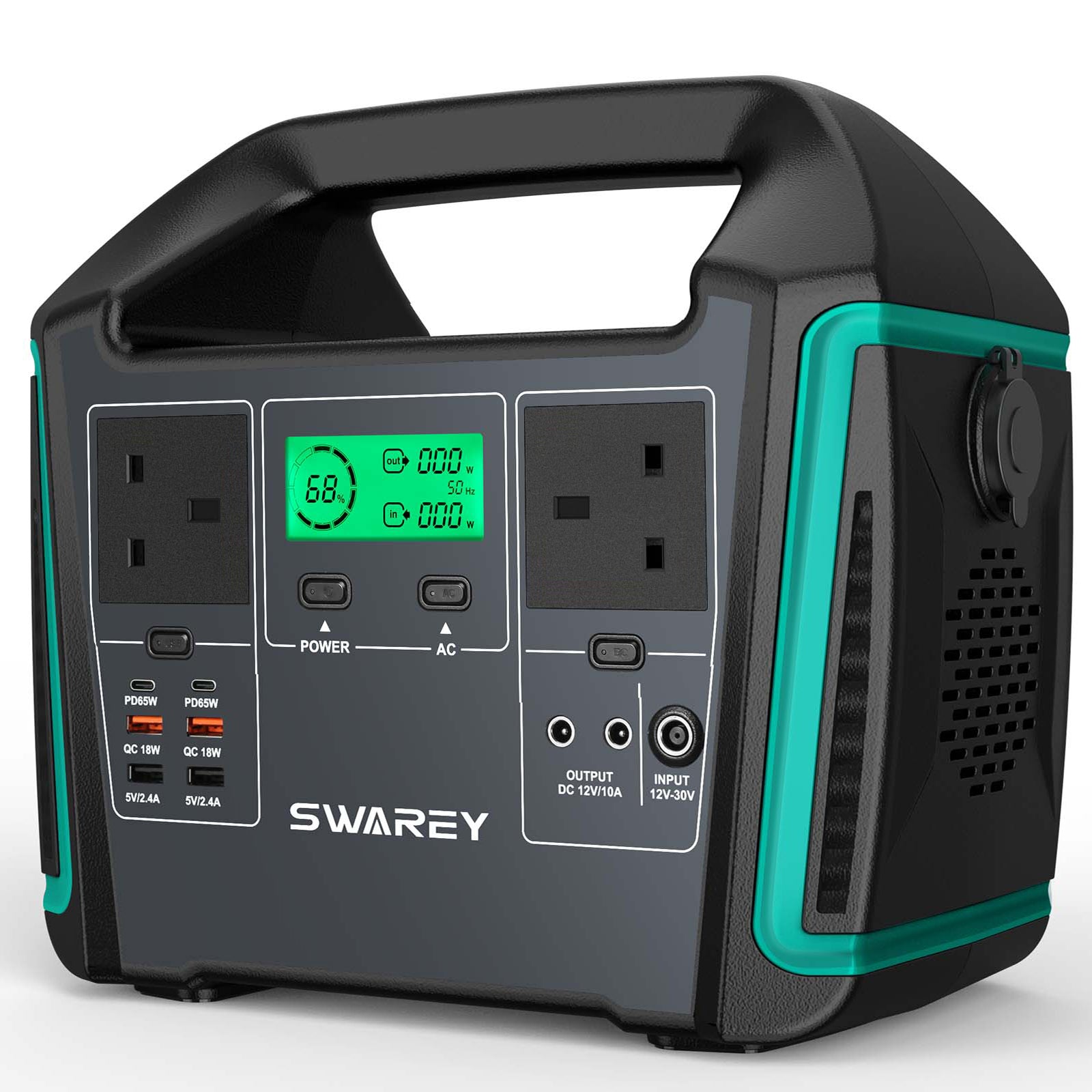 ​swarey 1000w portable power station - off-grid camper & camping power