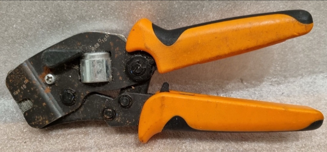 Weidmuller presstang / endehylsetang, firkantpress 0,08-10mm2