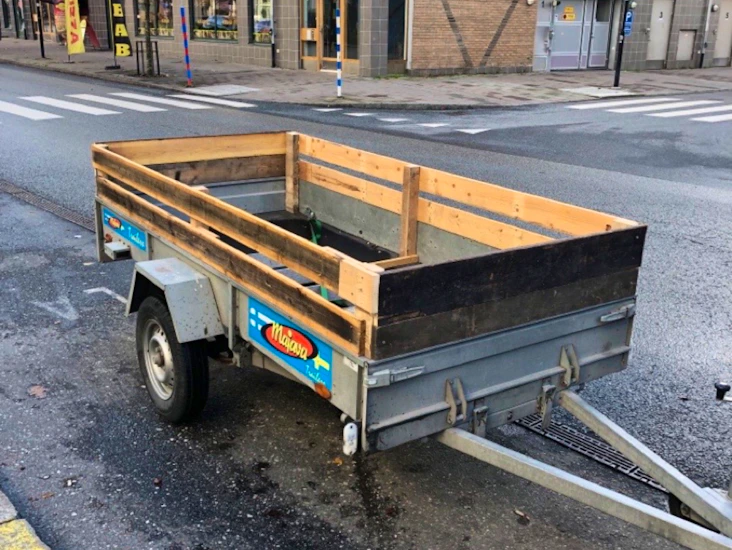 Släp med dubbel så stor lastvolym