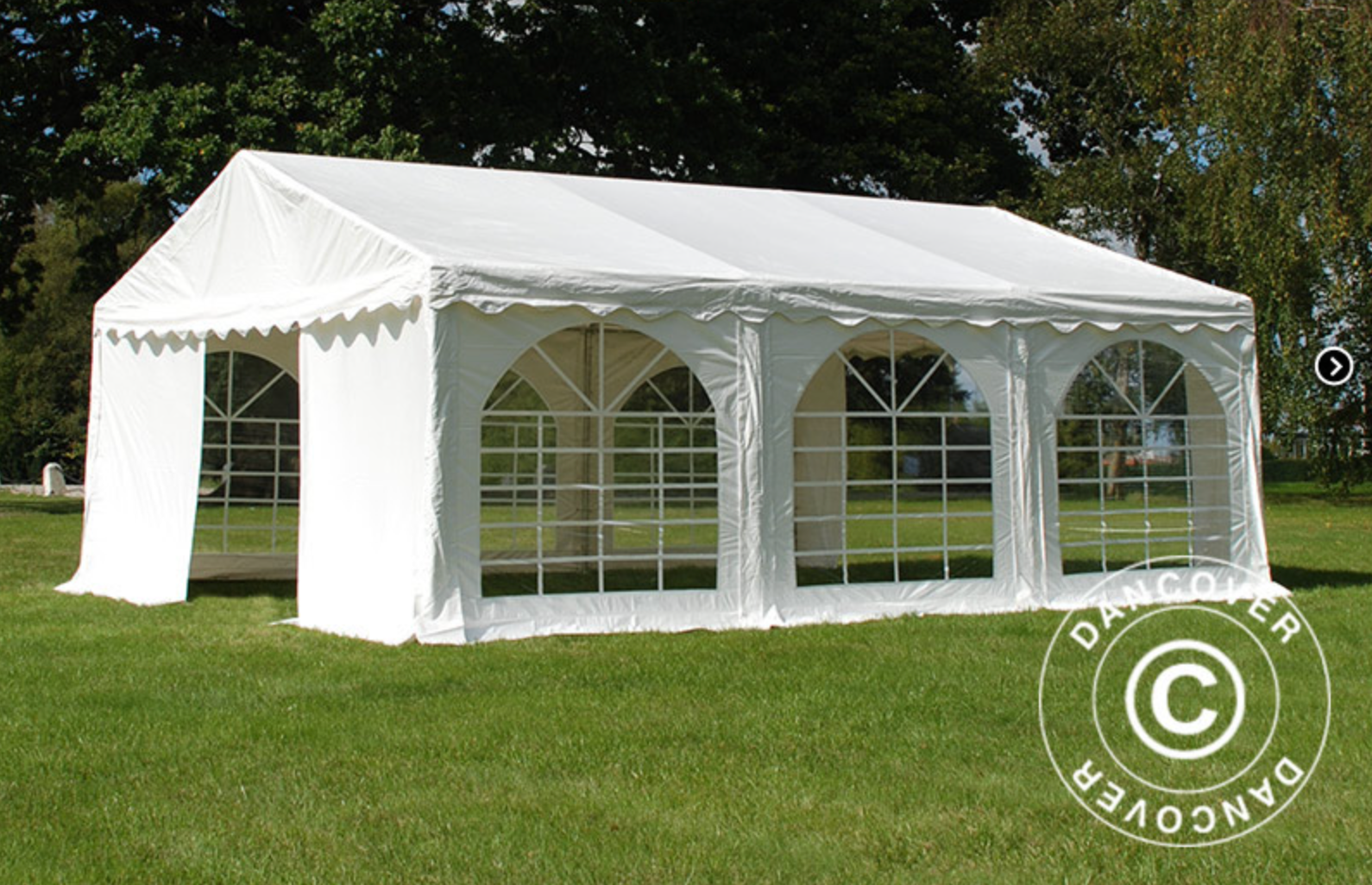 Partytält 4x6 meter - hög kvalitet