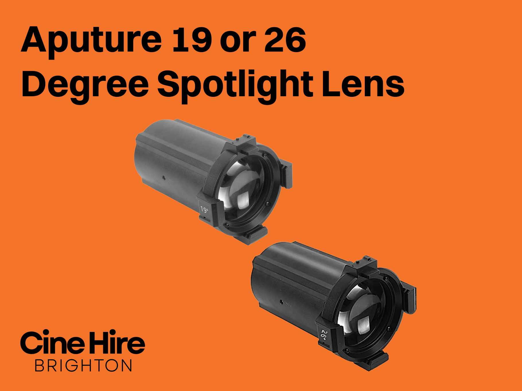Aputure 19 or 26 degree spotlight lens