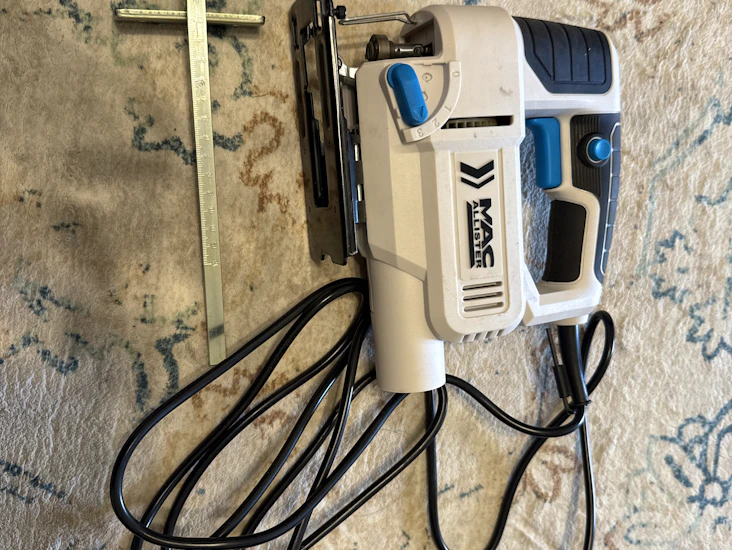 Mac allister mjs600 jigsaw wood/metal cutter 600w