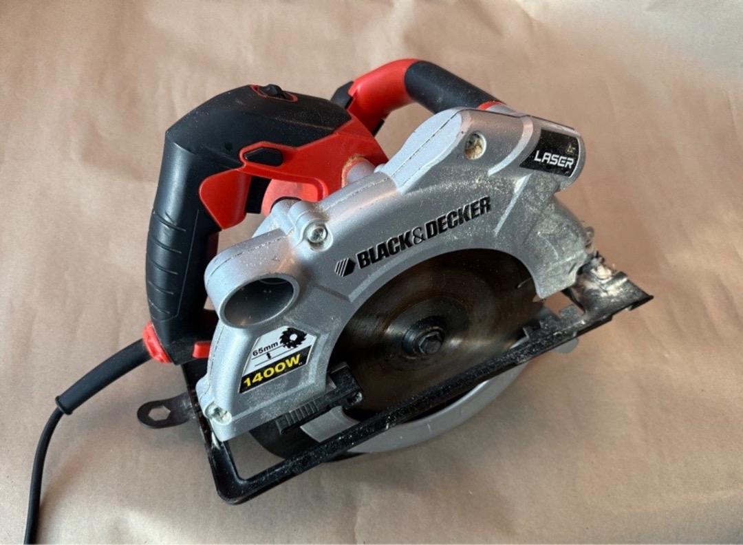 Cirkelsåg med laser